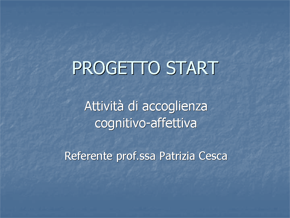 Progetto Start